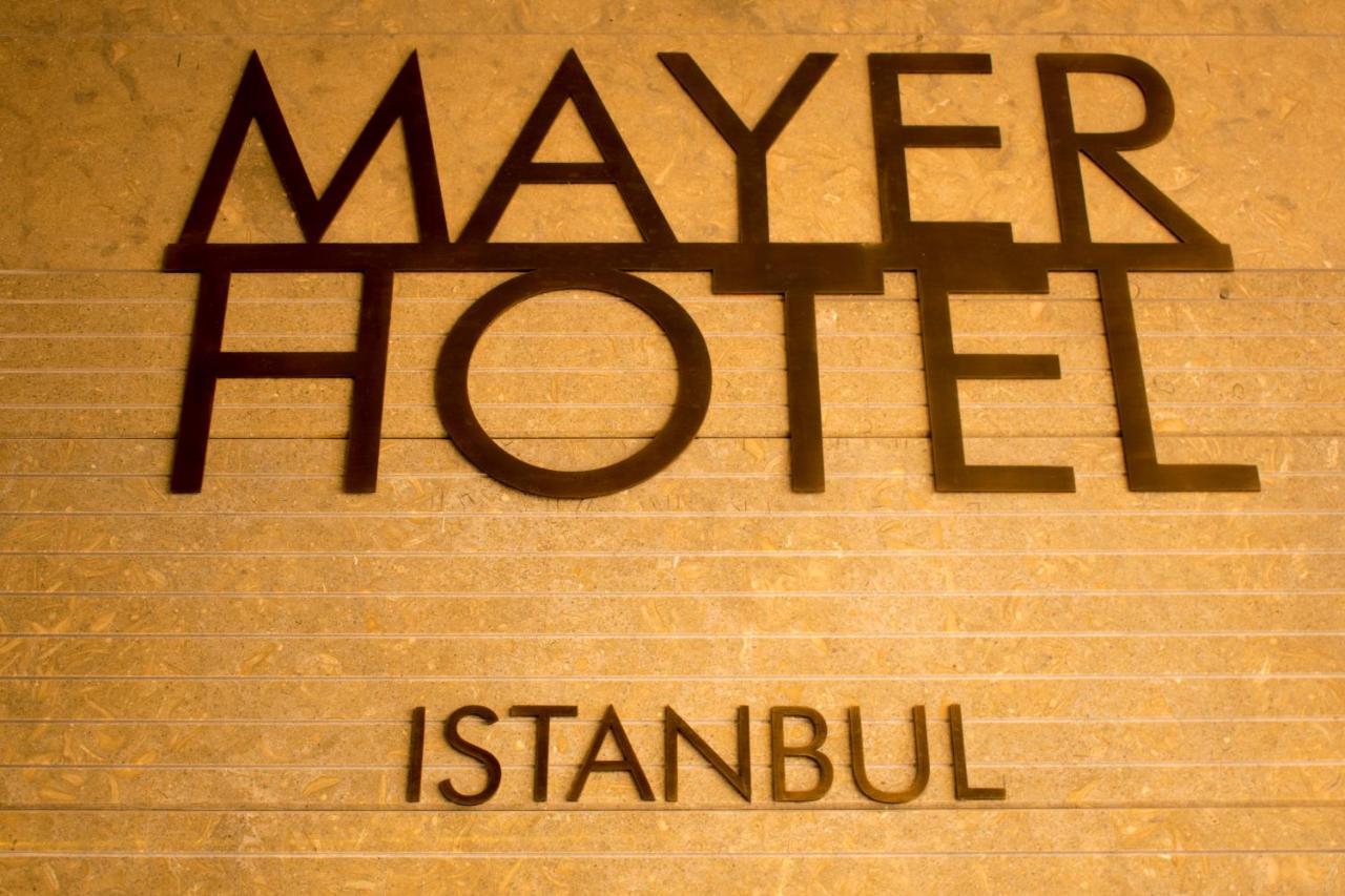 Mayer Hotel Istambul Exterior foto